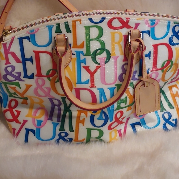 Dooney & Bourke rainbow Retro handbag - Picture 6 of 16